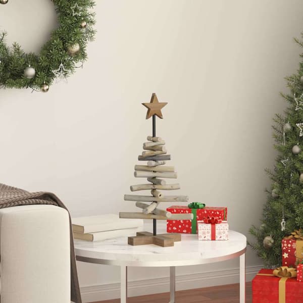 Julgran Brun 60 cm Massivt teakträ