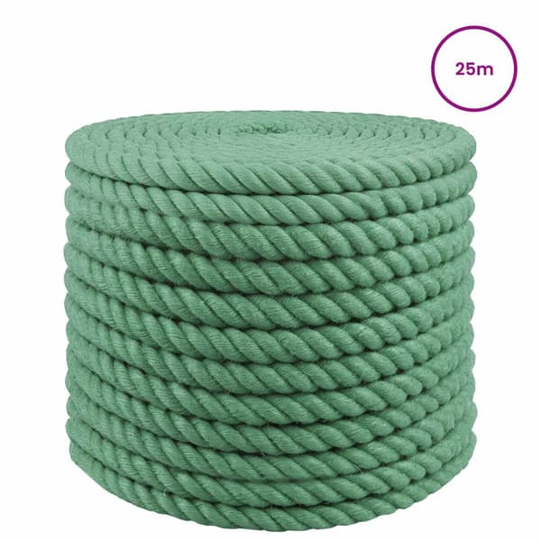 Juterep Grön 100% Tossa jute