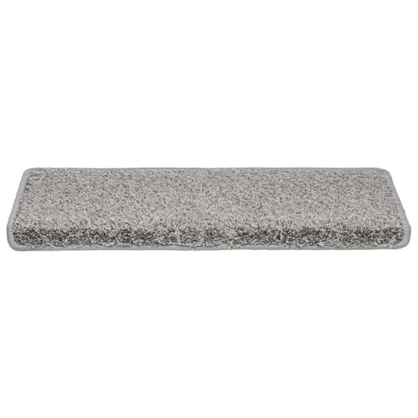 Trappmattor 20 st 65x21x4 cm grå rektangulär kant