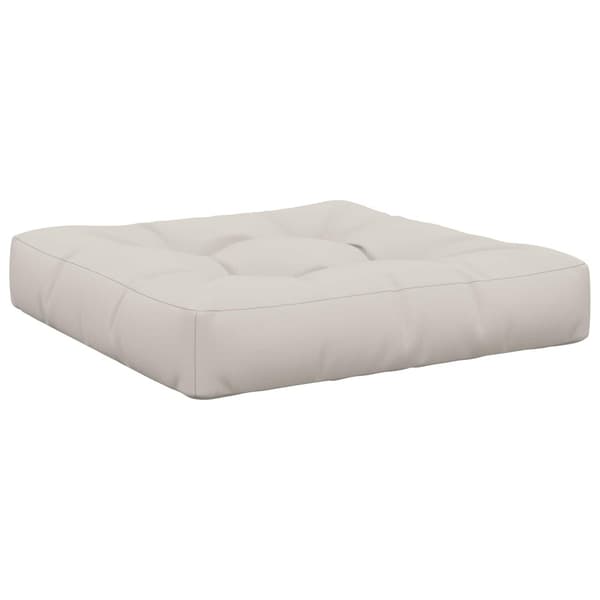 1-delad Sittdyna VIANEN 100% Polyester Vit 60 x 60 x 12 cm