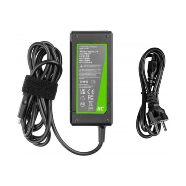 Green Cell PRO - strömadapter - USB-C - 65 Watt Svart