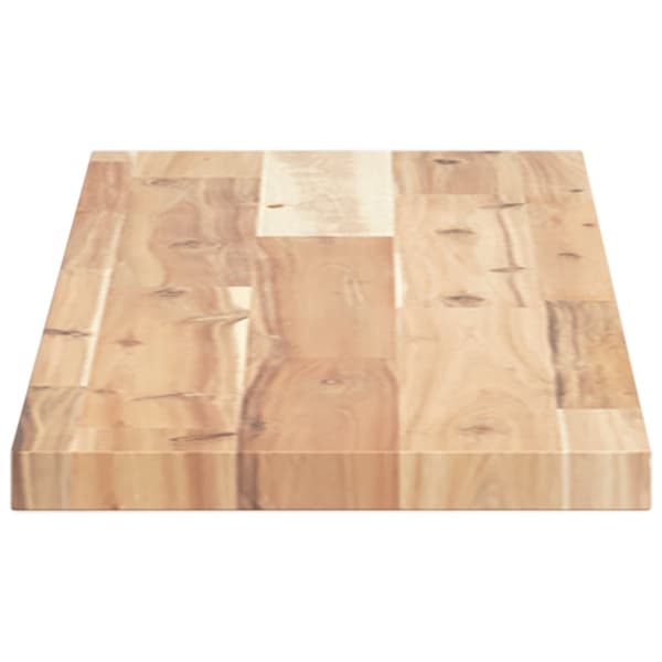 Bordsskiva 80x20x2 cm rektangulär massiv akacia