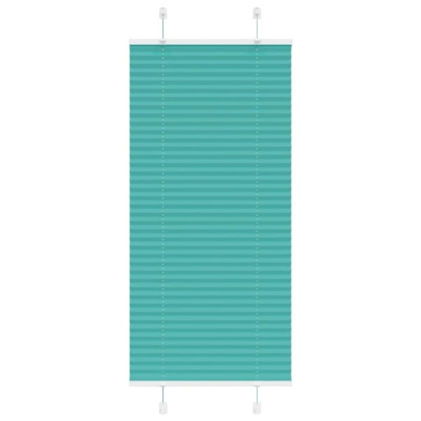 Plisserad persienn bensingrön 60x150cm tyg bredd 59,4cm