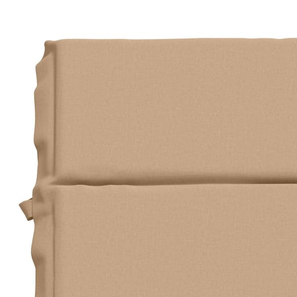 Solstol Kudde GEMERT 100% Polyester Sand 200 x 80 x 3 cm