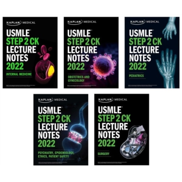 USMLE Step 2 CK Lecture Notes 2022: 5-book set (häftad, eng)