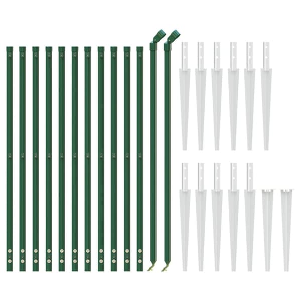 Stängsel med markspett grön 1x25 m