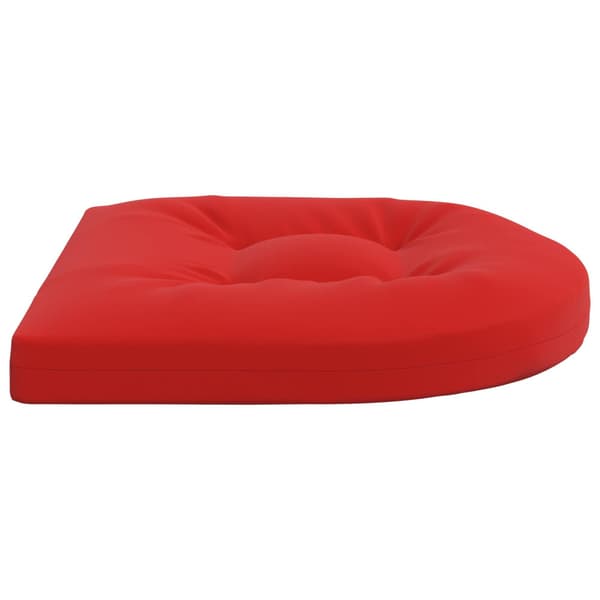 4-delade Sittdynor 4 st 100% Polyester Röd 40 x 40 x 5 cm