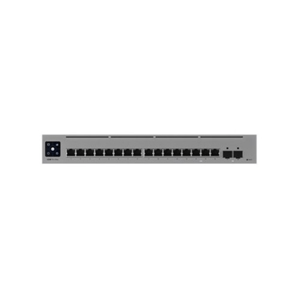 Ubiquiti UniFi Switch Pro Max 16 - switch - 16 portar - Administrerad - rackmonterbar Grå