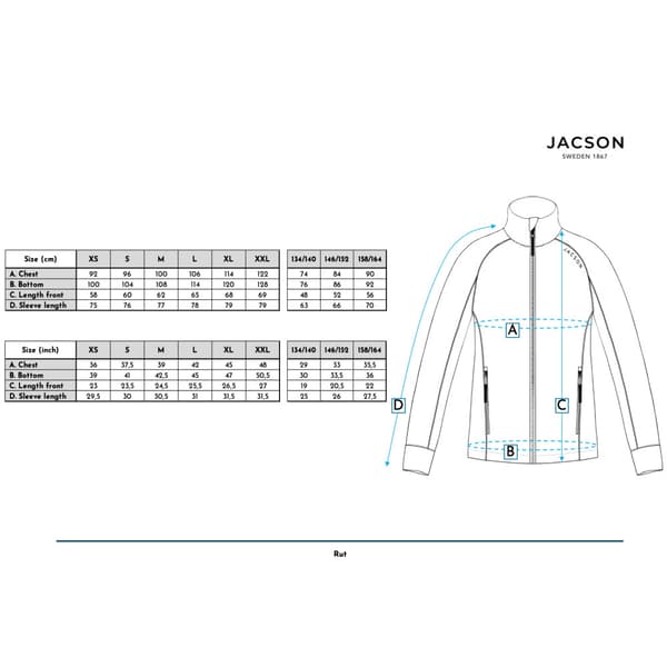 Rut Funktionsjacka Junior Beige 158/164