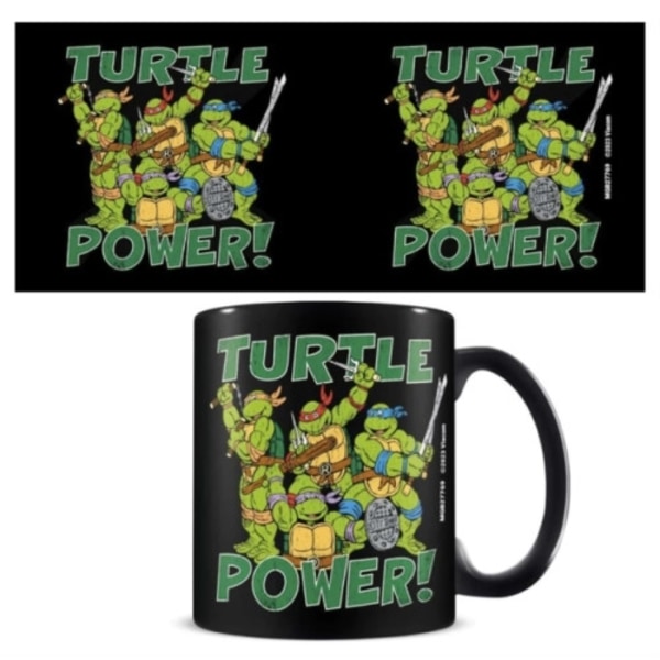 Teenage Mutant Ninja Turtles (Classic) 11oz/315ml Black Mug