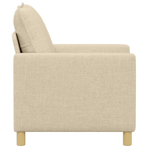 Soffa Gräddvit Tyg