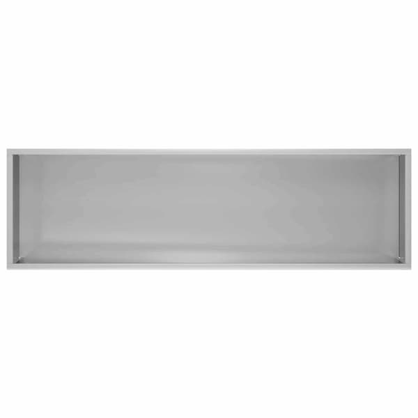 Trädgårdsplanterare 2 st Silver 100 x 30 x 49 cm
