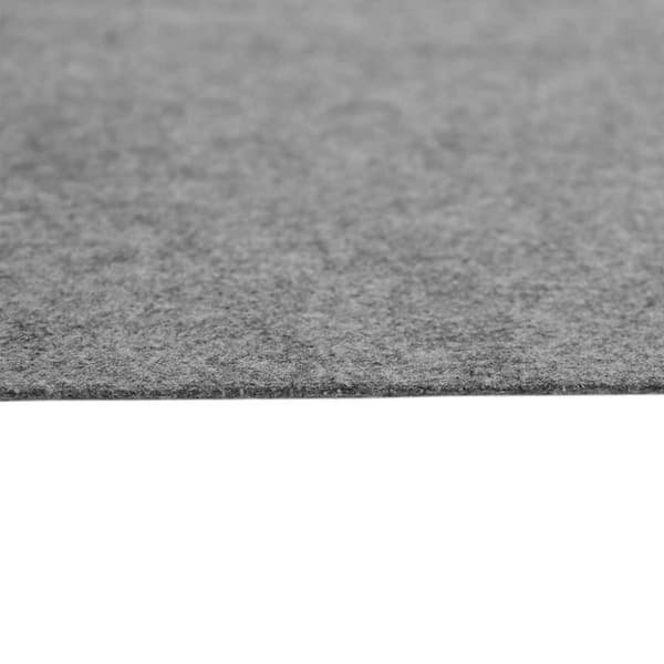 Bottenmatta ljusgrå 500x250 cm polyester geotextil