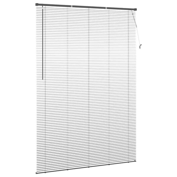 Persienn Silvergrå 213 x 140 cm PVC