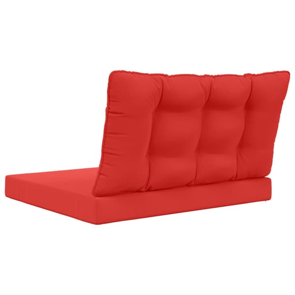 Utomhus Soffa Kudde 2 pcs Röd Polyester