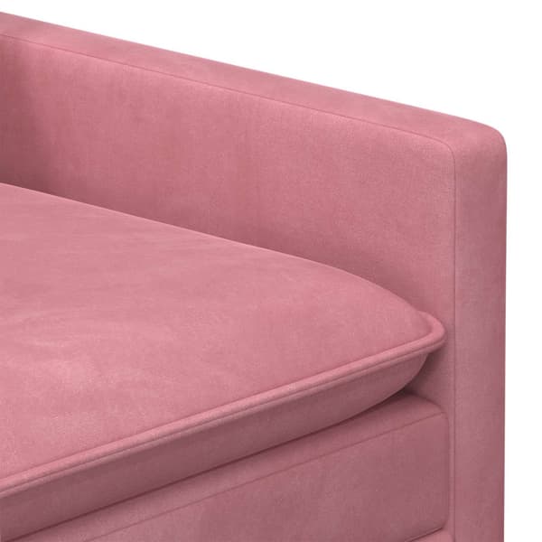 Soffa Rosa 196 x 81 x 87,5 cm Sammet