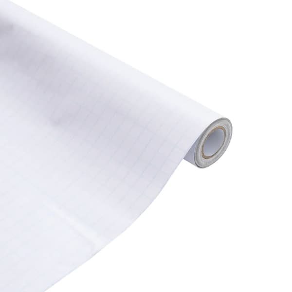 Fönsterfilmer frostad vit PVC