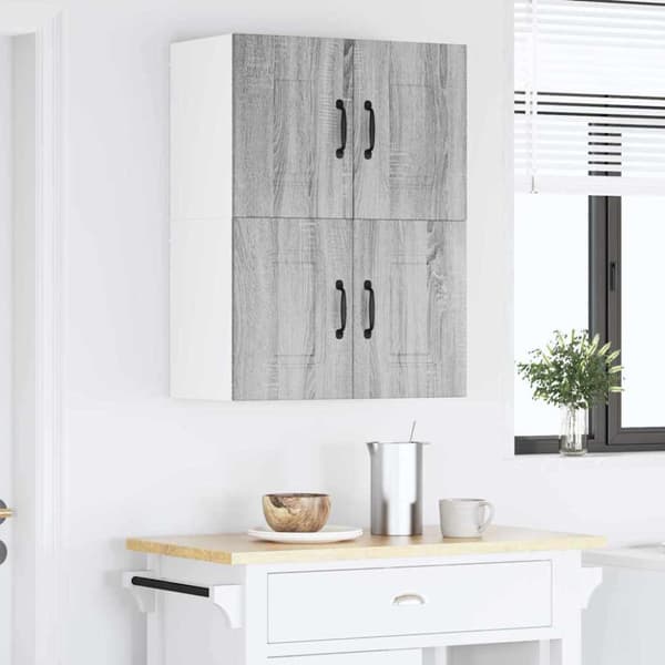 Diskmaskin panel med lagring Kalmar Grå Sonoma 60 x 31 x 40 cm