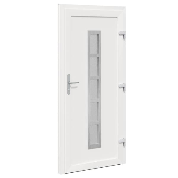 Framdörr Antracit 108 x 208 cm PVC