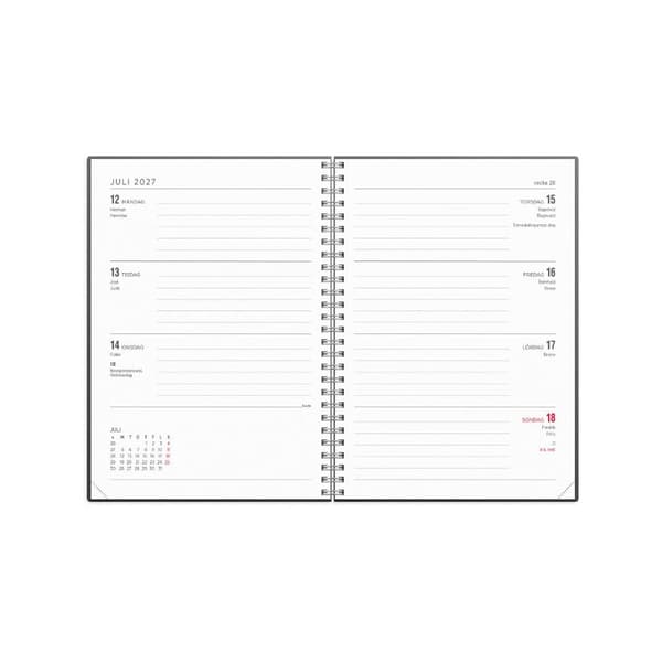 Kalender Senator A5 refill 2027