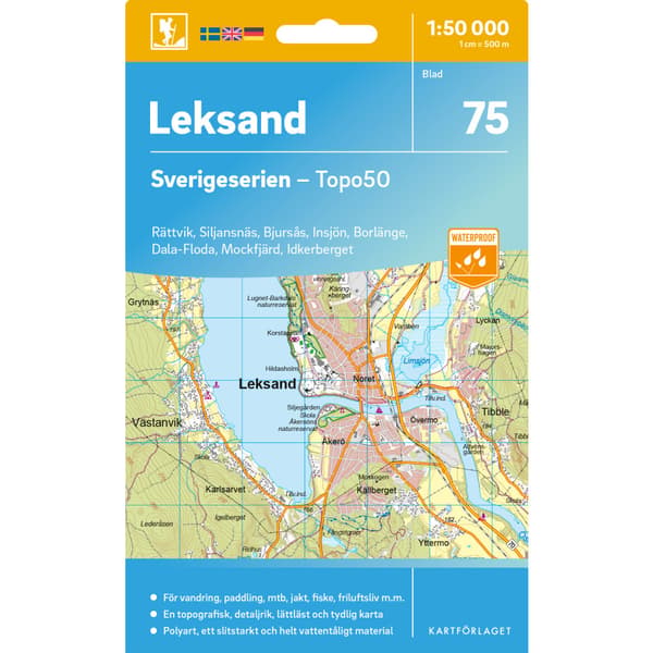 75 Leksand Sverigeserien Topo50