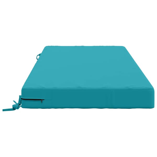 Sittkudde SOEST 100% Polyester Turkos 120 x 80 x 10 cm