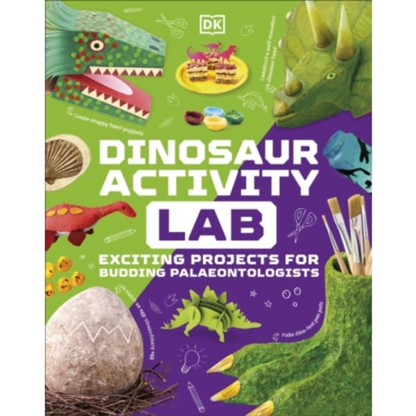 Dinosaur Activity Lab (inbunden, eng)