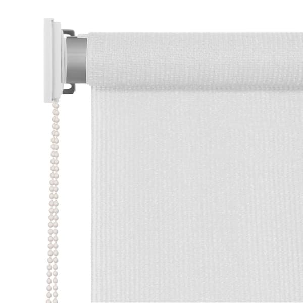 Rullgardin utomhus 100x230 cm vit