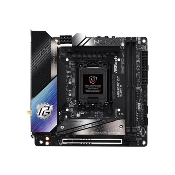 ASRock Phantom Gaming Z890I NOVA WIFI - moderkort - mini ATX - LGA1700-uttag - Z890