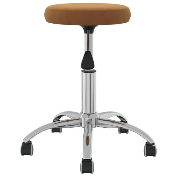Massagepall sammet brun
