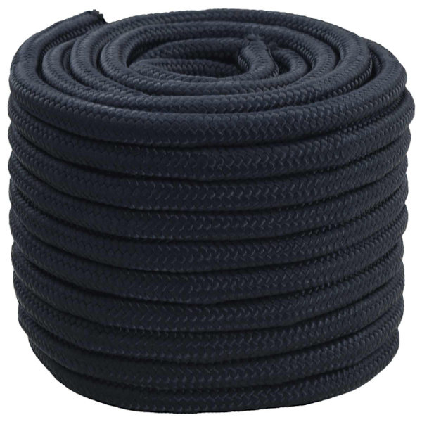 Båtsnöre Kungsblå 25 m Polyester