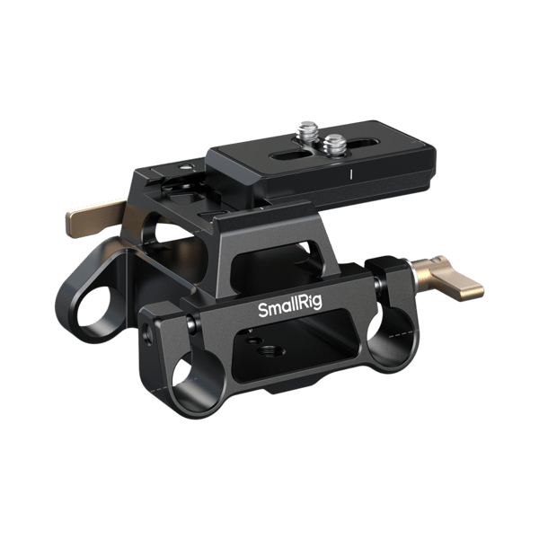 SmallRig 5365 Arca-Type Mount Plate Kit with 15mm Dual Rod Clamp