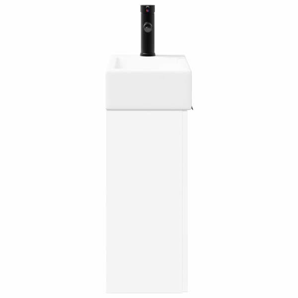 Badrumsspegel med kran Vit 45,5 x 22,5 x 84 cm