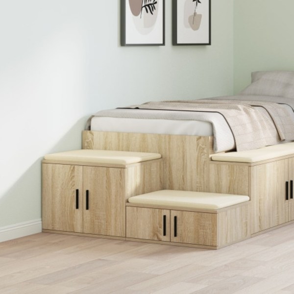 Förvaringsskåp sonoma-ek 103x41x40 cm konstruerat trä
