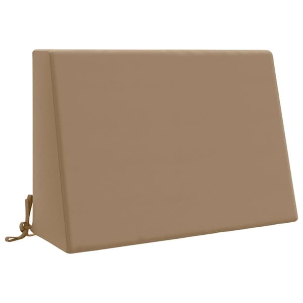 Ryggkudde SOEST 100% Polyester Taupe 60 x 20 x 40 cm