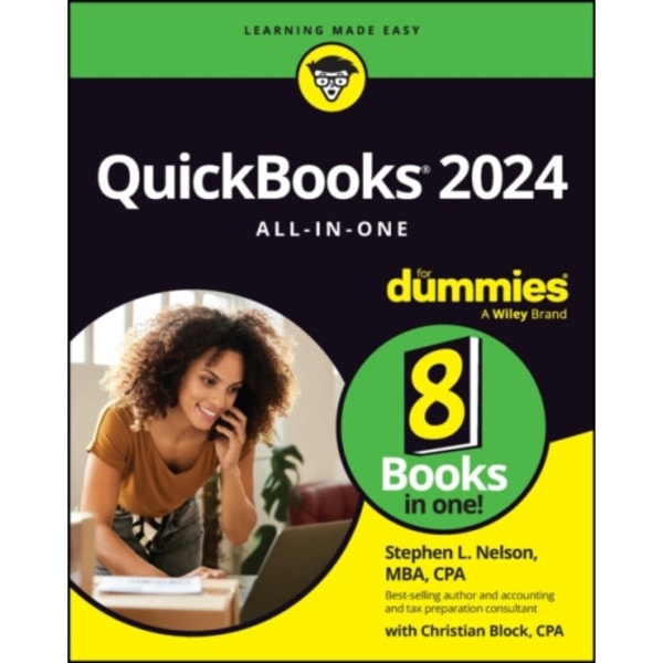 QuickBooks 2024 All-in-One For Dummies (häftad, eng)