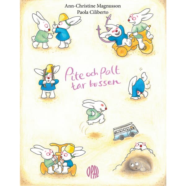 Pite och Palt tar bussen (inbunden)