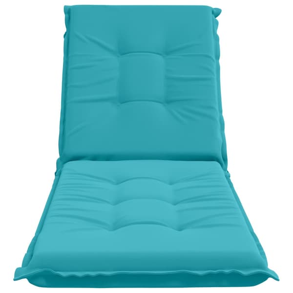 Solstol Kudde GEMERT 100% Polyester Turkos 190 x 50 x 9 cm