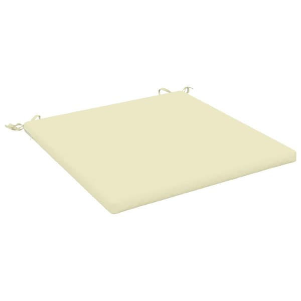 1-delad Sittdyna SOEST 100% Polyester Gräddvit 70 x 70 x 3 cm