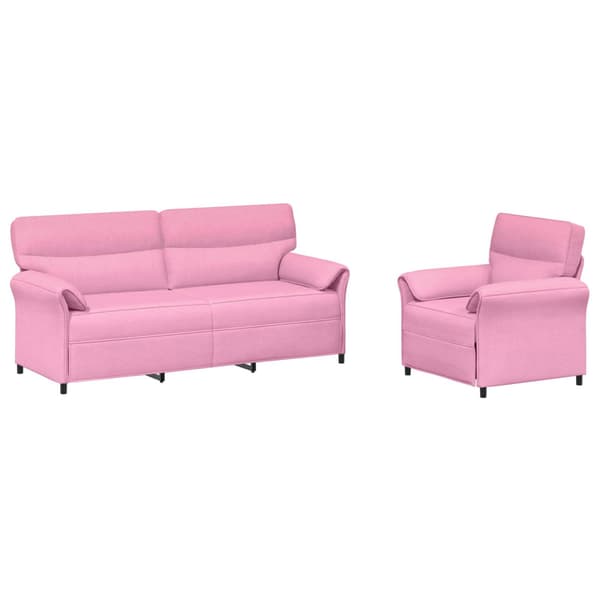 Soffset 2 st Rosa Tyg