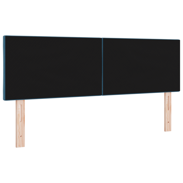 LED huvuddyna Mörkblå 144 cm Sammet