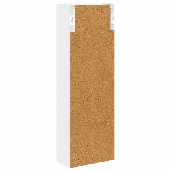 Badrumsväggskåp Vit 20 x 10 x 60,5 cm Konstruerat trä