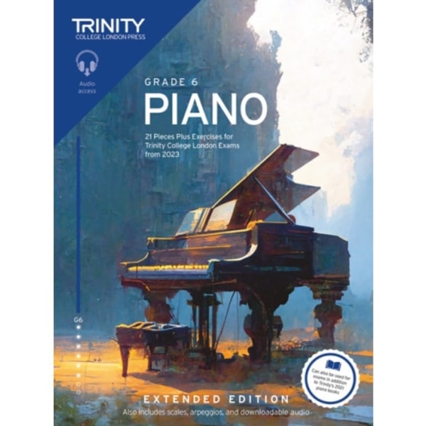 Trinity College London Piano Exam Pieces Plus Exercises from 2023  Grade 6  Extended Edition (häftad, eng)