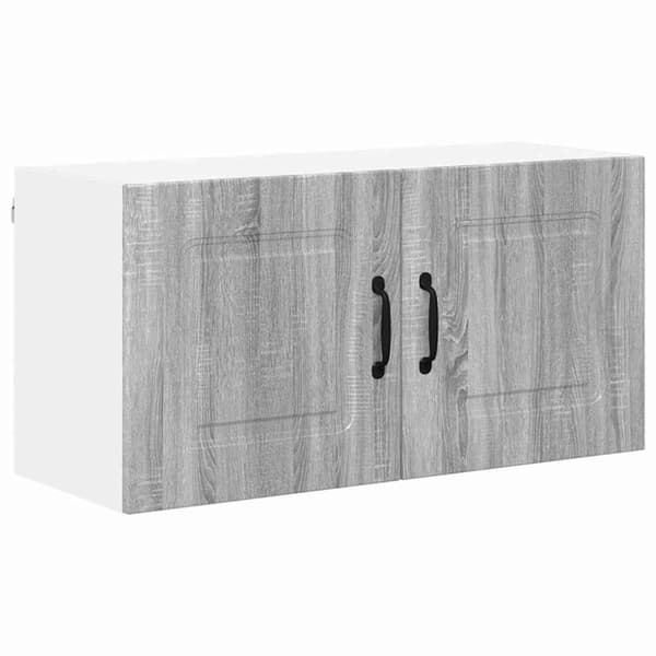 Diskmaskin panel med lagring Kalmar Grå Sonoma 80 x 31 x 40 cm