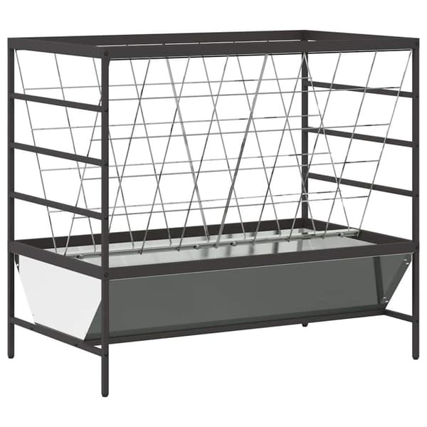 Lantbruks Foderautomat Silver 100 x 60 x 90 cm