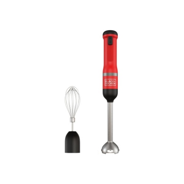 BLACK+DECKER BCKM1012KR-QW - handmixer - röd