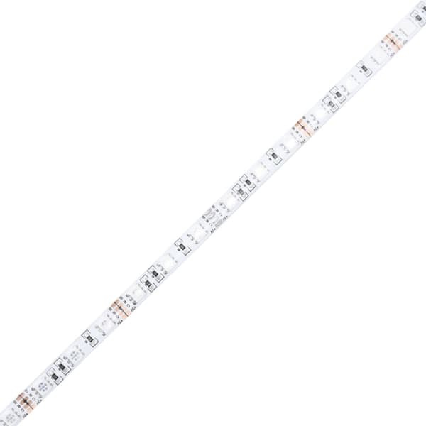 Soffbord med LED brun ek 55x55x31 cm