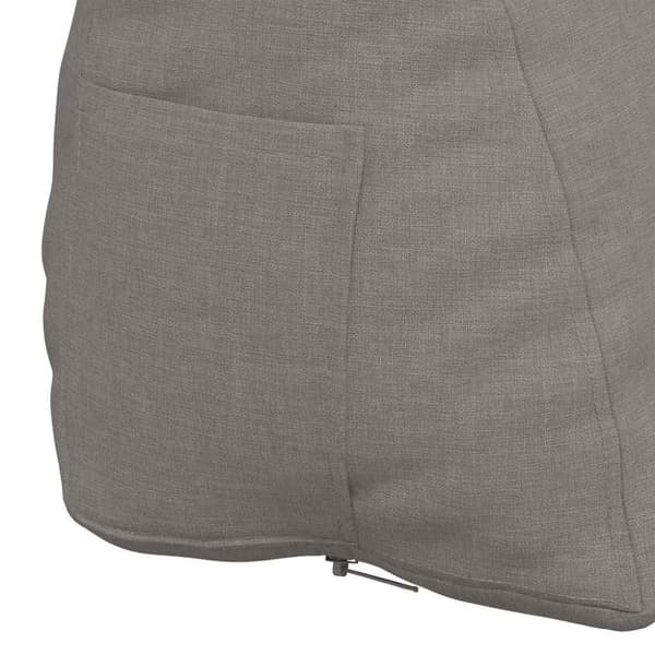 Ryggkudde Taupe 45 x 20 x 35 cm tyg