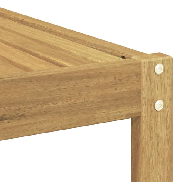 Utomhussoffset med kudde Vit 230,5 x 83 x 73 cm Polyester
