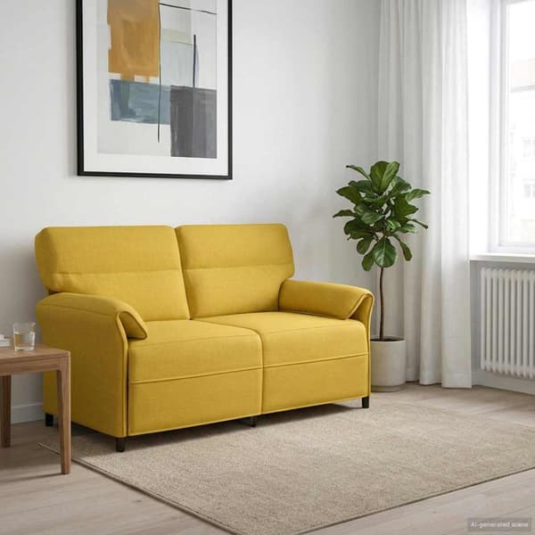 Soffa 100% polyester metallram MDF, Plywood